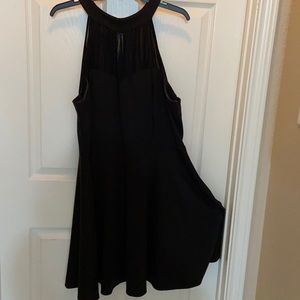 Black evening dress
